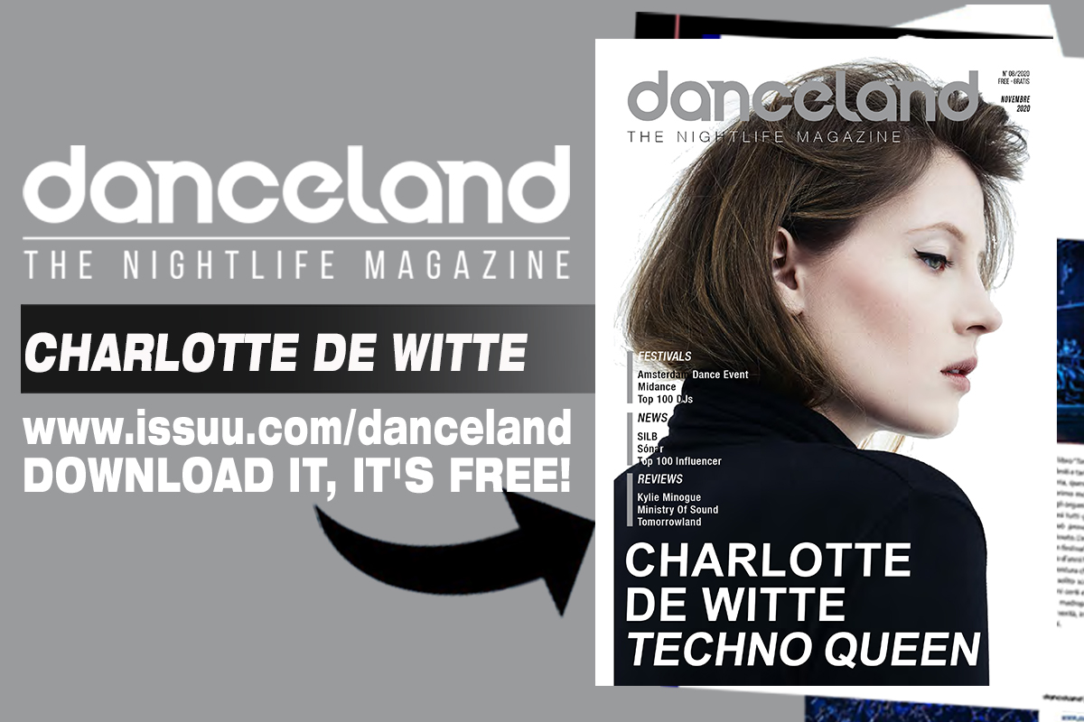 Danceland n. 8 – 2020 con Charlotte de Witte Danceland n. 8 - 2020 con Charlotte de Witte