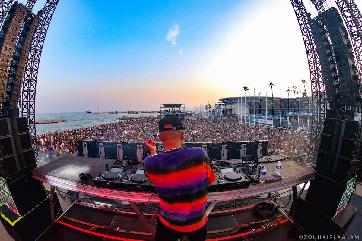 LPE 2019 main stage sunset