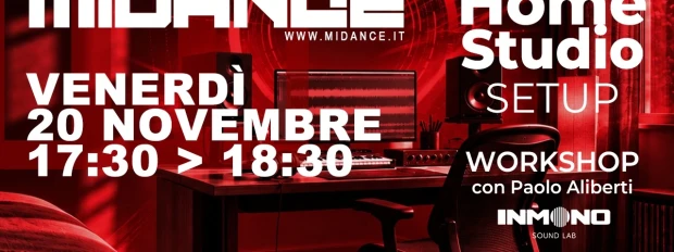 Midance: masterclass INMONO Sound Lab sull’home studio
