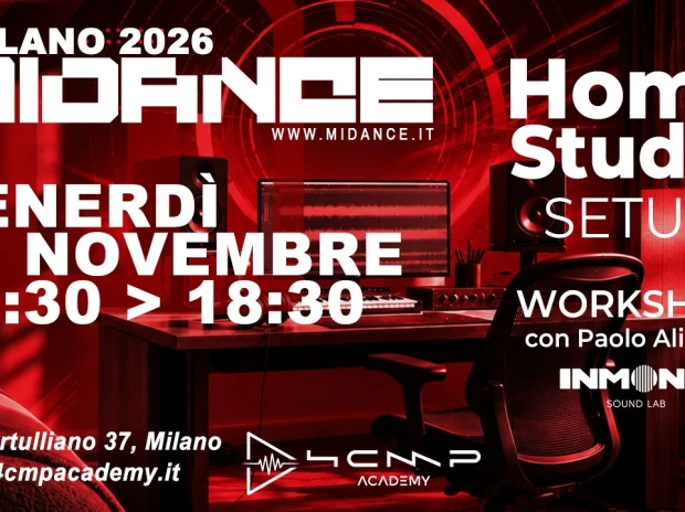 Midance: masterclass INMONO Sound Lab sull’home studio