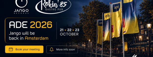 Jango Records torna durante per l’ADE 2026 presso Rokin 85 di Amsterdam
