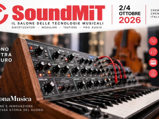 Soundmit sbarca a CremonaMusica: nella città dei violini arrivano synth e drum machine